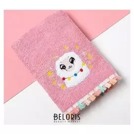 Полотенце махровое "Крошка Я" лама, 30х60 см, хлопок 100%