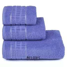 Полотенце махровое «Megapolis» 40х60 см, цвет фиалка, 415 гр/м2
