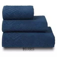 Полотенце махровое «Poseidon» цвет синий, 50х90