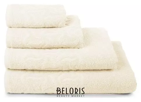 Полотенце махровое «Радуга» цвет молочный, 50х90 см, 305г/м2