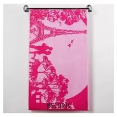 Полотенце махровое Rendezvous пл-2602-3136, 50х90 см, цв. 10000, розовый, 420 г/м, 100% хл. 30147