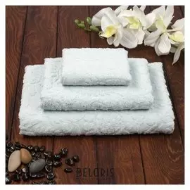 Полотенце махровое Sal 50х90 см, ментол, хлопок 100%, 380 г/м