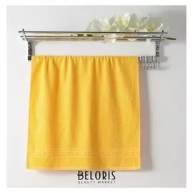 Полотенце Ocean 70х130 см, желтый, хлопок 100%, 360 г/м2