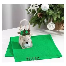 Полотенце в корзинке этель «Олень», 30х60 см