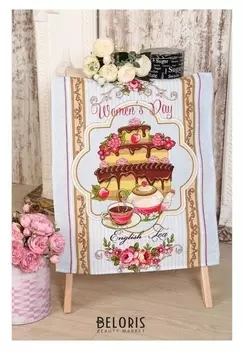 Полотенце вафельное Domovita «Десерт», 45х60 см