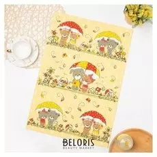 Полотенце «Зонтики» 39х60 см