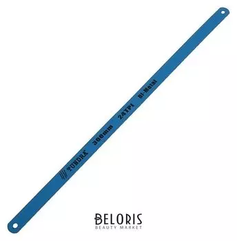 Полотна для ножовки по металлу Tundra, 24 Tpi, биметалл, закалённый зуб, 300 мм, 6 шт