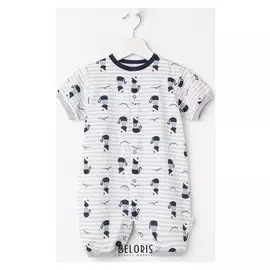 Полукомбинезон «Морской котик» цвет молочный, рост 86 см