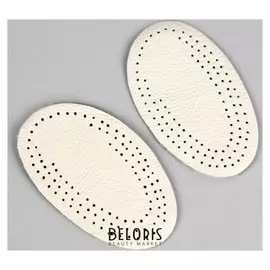 Полустельки для обуви, дышащие, пара, цвет белый