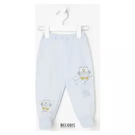 Ползунки, цвет голубой, рост 68 см