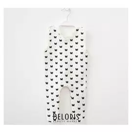 Ползунки детские, цвет бежевый, рост 62 см