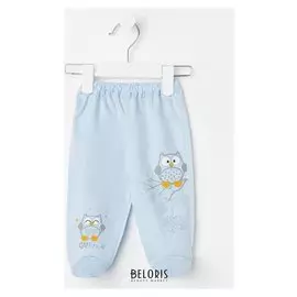 Ползунки детские, цвет голубой, рост 56 см