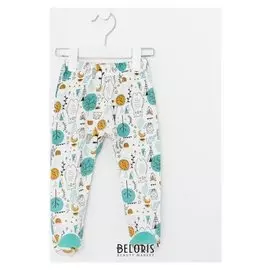 Ползунки детские, цвет молочный, рост 62 см