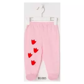 Ползунки для девочки, цвет розовый, рост 62 см (40)