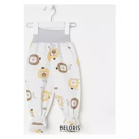 Ползунки King, цвет серый, рост 56 см