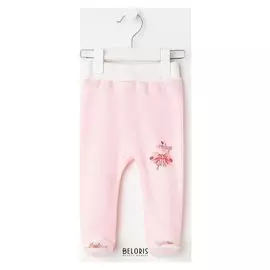 Ползунки «Винтаж» цвет розовый, рост 80 см