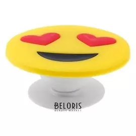 Попсокет Popsockets Ps3, держатель для телефона, принт 026 "Смайлик"