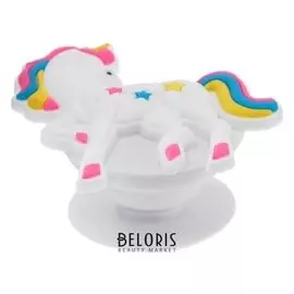 Попсокет Popsockets Ps3, держатель для телефона, принт 039 "Единорог"