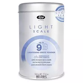 Порошок, обесцвечивающий на 9 тонов "Light scale lightening white powder"