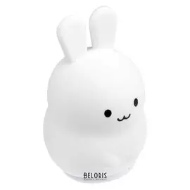 Портативная колонка ночник Smartbuy Tale "Зайчик", 3 Вт, Bluetooth, силиконовая, синяя