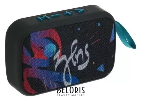 Портативная колонка Perfeo Zens Pf_a4975, Mp3, Microsd, Usb, Aux, 5 Вт, 500 мач, граффити