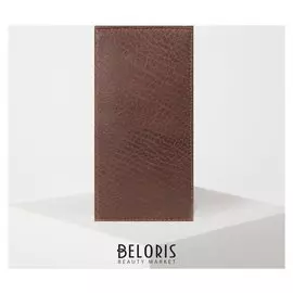 Портмоне мужское, 2 отдела, цвет коричневый