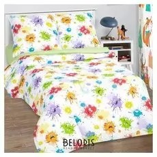 Постельное бельё 1,5 сп артпостель «Промокашка», 145х215, 150х214, 70х70см - 2шт