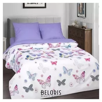 Постельное бельё 1,5сп артпостель «Баттерфляй», 143х215, 150х214, 70х70см - 2шт