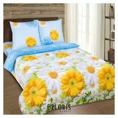 Постельное бельё 1,5сп артпостель премиум «Ромашковое поле», 143х215см, 150х220см, 70х70см 2шт