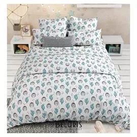 Постельное бельё 1,5сп «Дай поспать» ежики, 147х217, 150х220, 70х70см - 2 шт