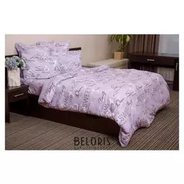 Постельное бельё 1,5сп ночь нежна «Валентинка», цвет фиолетовый, 145х215, 150х220, 70х70см -2 шт