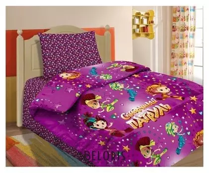 Постельное бельё 1.5сп павлинка «Сказочный патруль», 145х215, 150х215,70х70 см 1шт, бязь