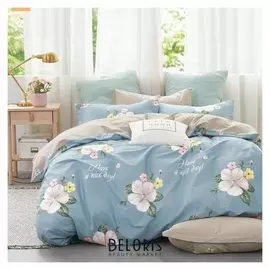 Постельное бельё афина 2 сп C евро, 180х217, 200х217, 70х70см 2 шт