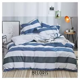 Постельное бельё «Афина» 2сп C евро прост., размер 180х217, 200х217, 70х70см - 2шт