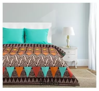 Постельное бельё этель 1.5сп «Этника» 143х215см, 150х214см, 70х70см-2 шт