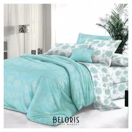 Постельное бельё «Атра» евро сатин De Luxe, 200х220, 200х220, 70х70 -2 шт