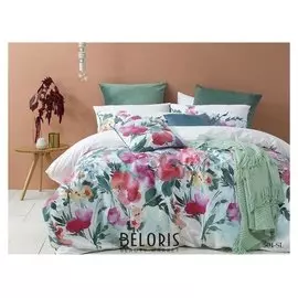 Постельное бельё «Атра» евро сатин De Luxe, размер 200х220, 200х220, 70х70 - 2 шт