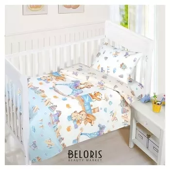 Постельное бельё детское артпостель «Детство», 112х147, 100х150см, 40х60см - 1шт