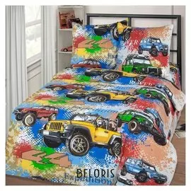 Постельное бельё детское артпостелька «Джиппинг», 143х215см, 150х214см, 70х70см 1шт