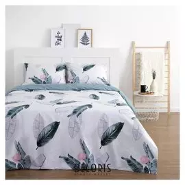 Постельное бельё Lovelife 2 сп «Тропикана» 175х215см, 200х225см, 50х70см-2 шт