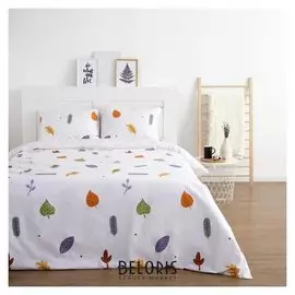 Постельное бельё Lovelife евро «Осень» 200х217см, 225х240см, 50х70см-2 шт