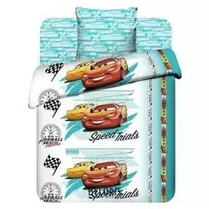 Постельное бельё василёк «Тинейджер супергонки» 150х215, 145х215, 70х70 см -1 шт
