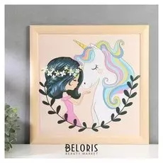 Постер дерево "Любовь" 35х35 см, ясень