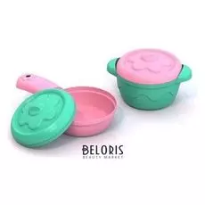 Посуда "Шкода" (кастрюля+сковорода+2 крышки)