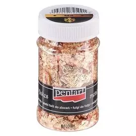 Поталь в хлопьях золото/медь, 100 мл, Pentart