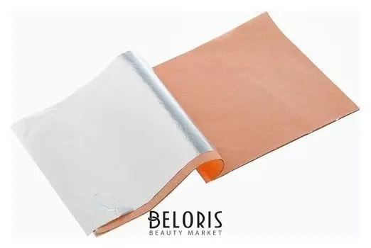 Поталь в книжке для серебрения «Сонет», 14 х 14 см, 25 листов, имитация серебра