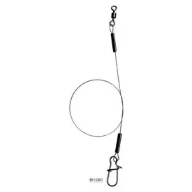 Поводок AFW 1x19 нитей 0,2 мм, 5 кг, 15 см, 3 штуки в упаковке