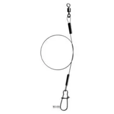 Поводок титановый 12,5 кг, 15 см, 2 штуки в упаковке