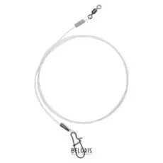 Поводок троллинговый флюорокарбоновый 75 см, 0,6 мм, 16,5 кг, 2 штуки в упаковке