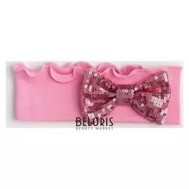 Повязка для девочки, цвет розовый, размер 46-50